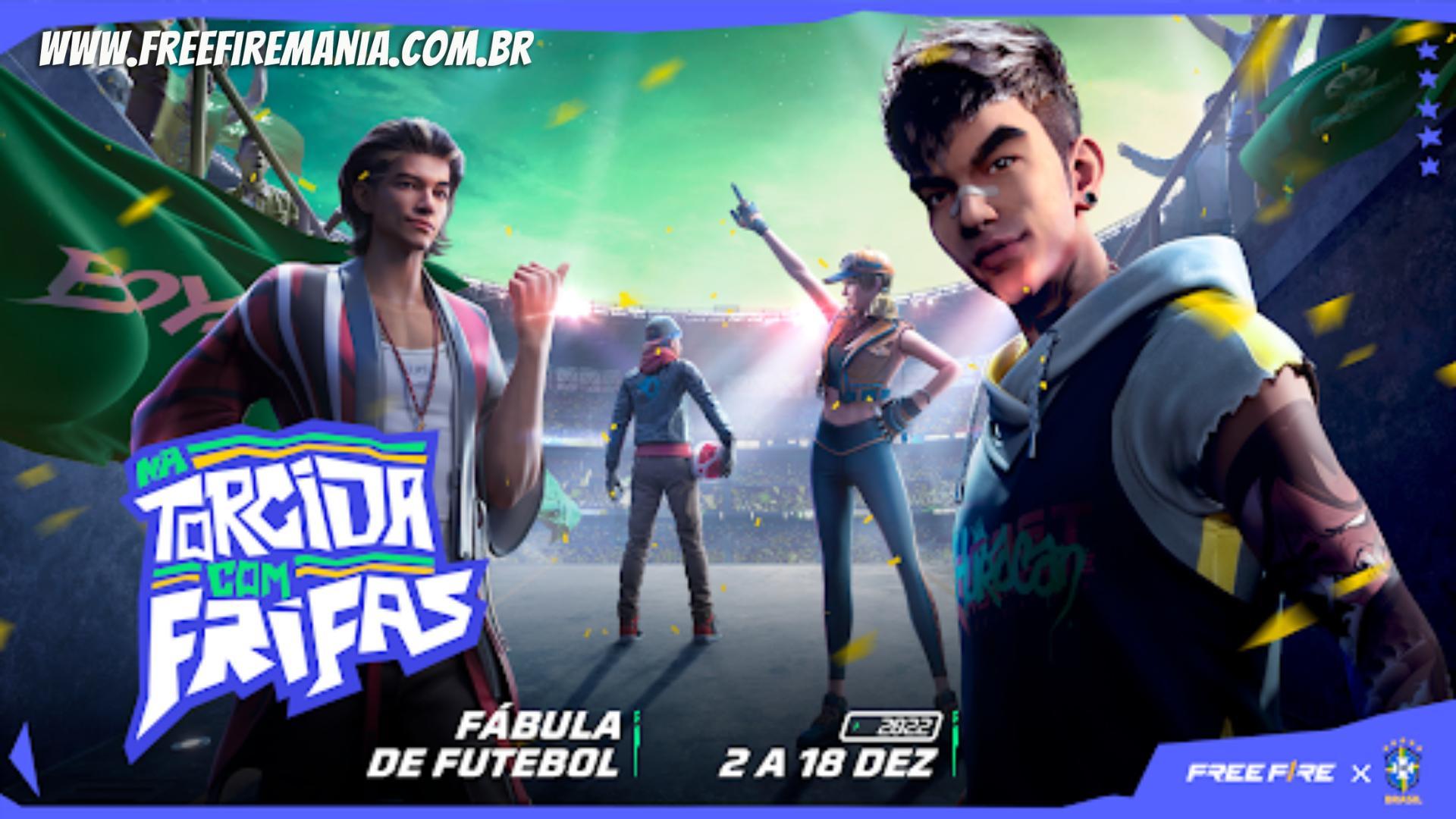 Free Fire recebe Futebol em dezembro no evento “Fábula de Futebol”