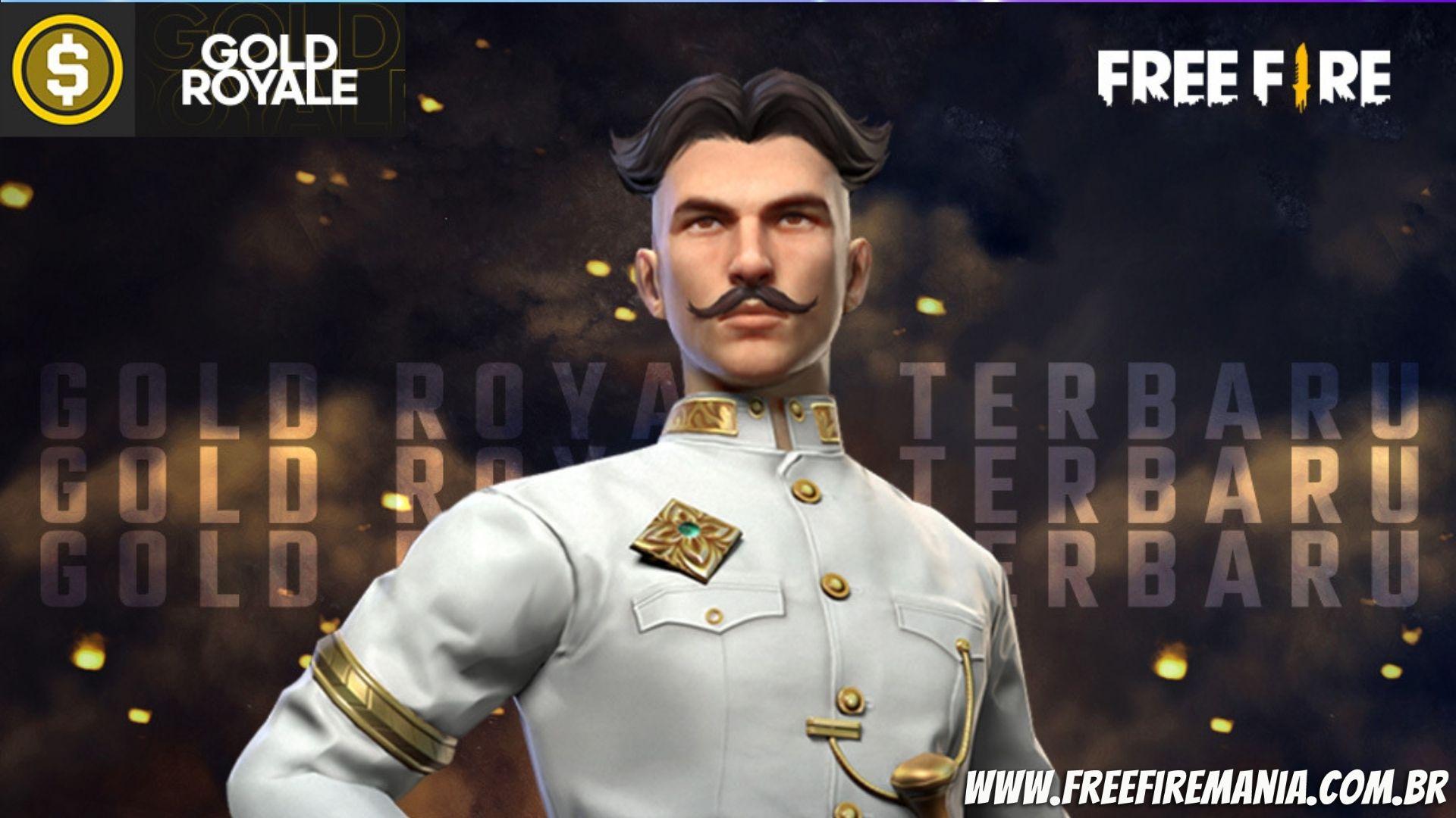 Free Fire recebe Ouro Royale Comandante Destemido