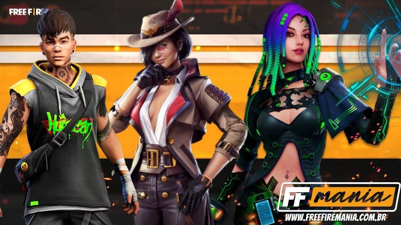 Free Fire: Shiro, Moco ou Evelyn? Qual o melhor personagem para detectar inimigos no Battle Royle?