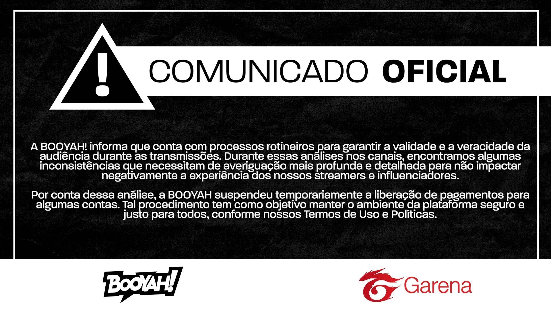 Free Fire: streamers usam BOTs para FARMAR dinheiro na Booyah; Garena bloqueia pagamentos