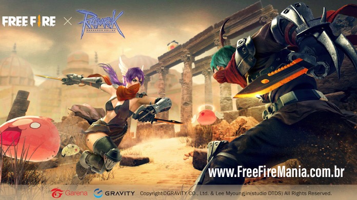 Free Fire terá evento temático de Ragnarok Online