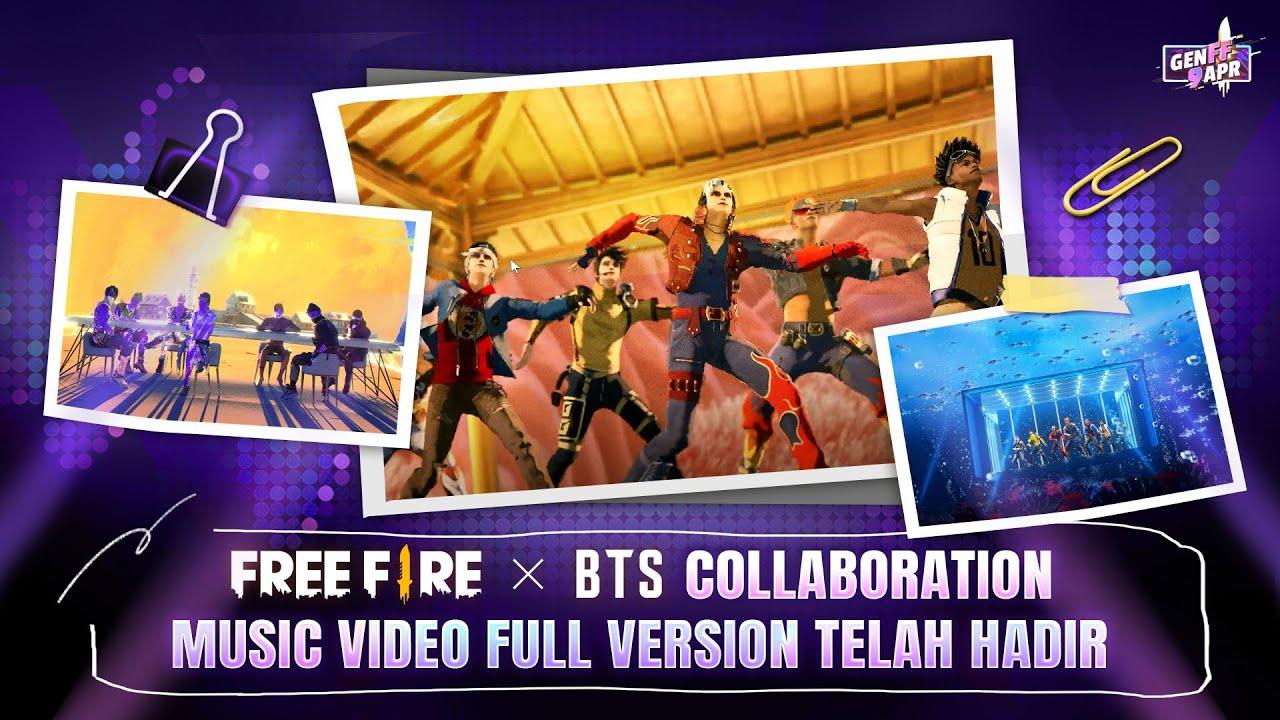 Free Fire x BTS mempersembahkan video klip khusus lagu-lagu IDOL