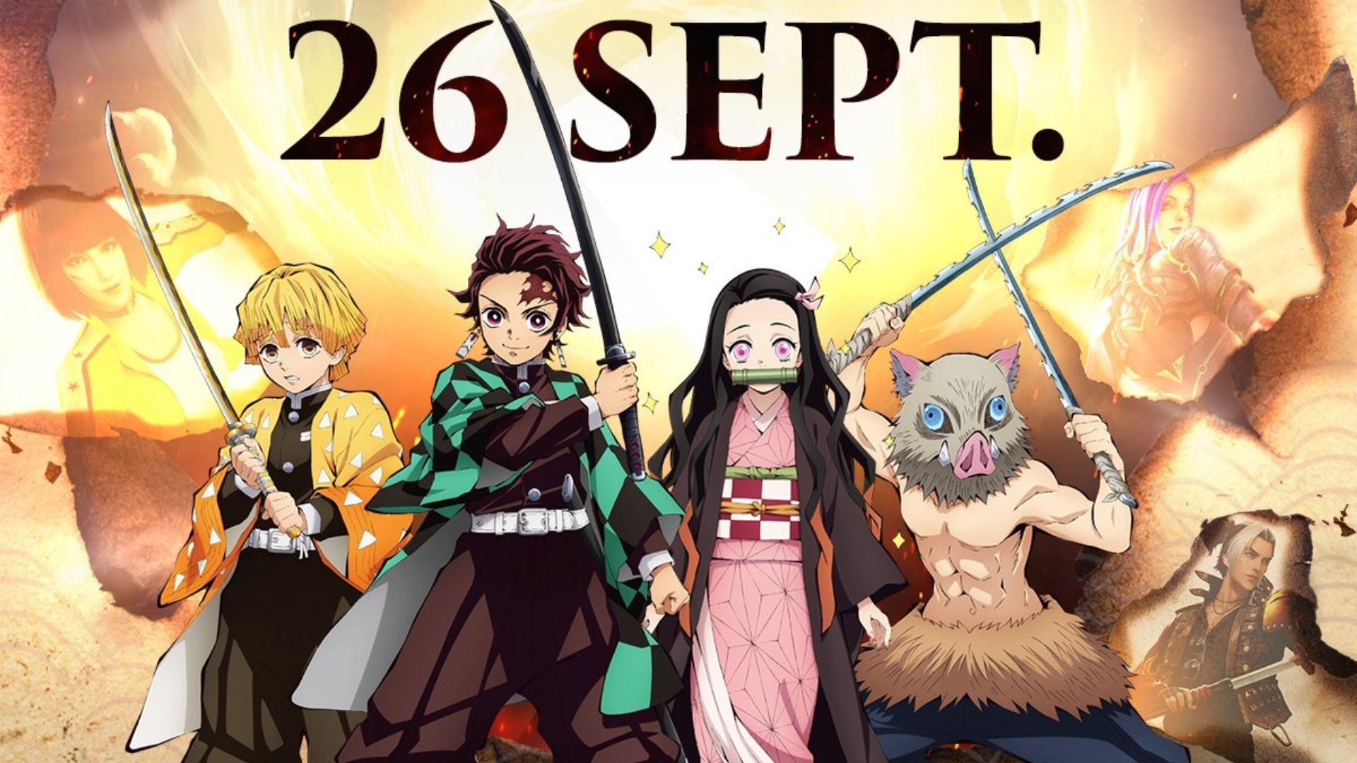 Free Fire x Demon Slayer: Kimetsu no Yaiba - Colaboração especial chega em setembro