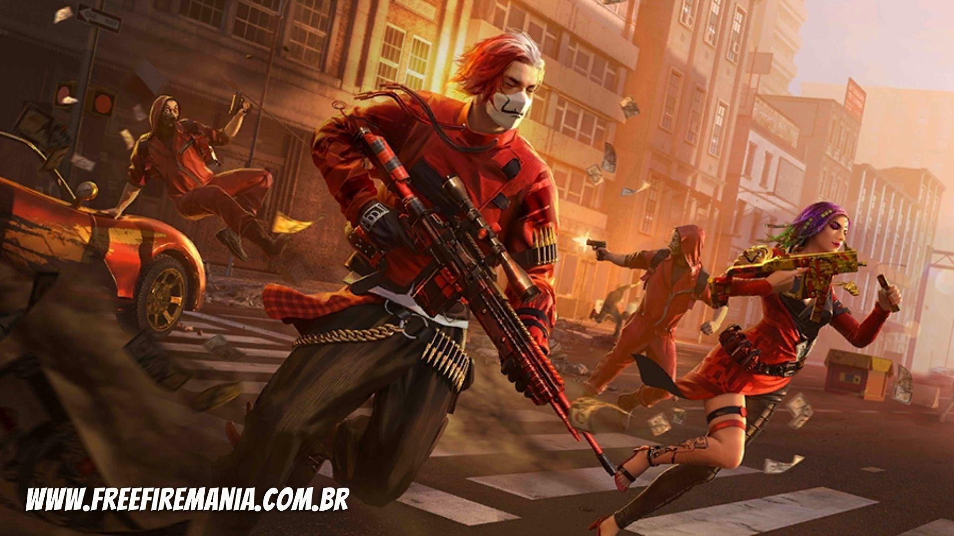 Free Fire x La Casa de Papel 2.0: bocoran kalender, hadiah, dan tanggal rilis