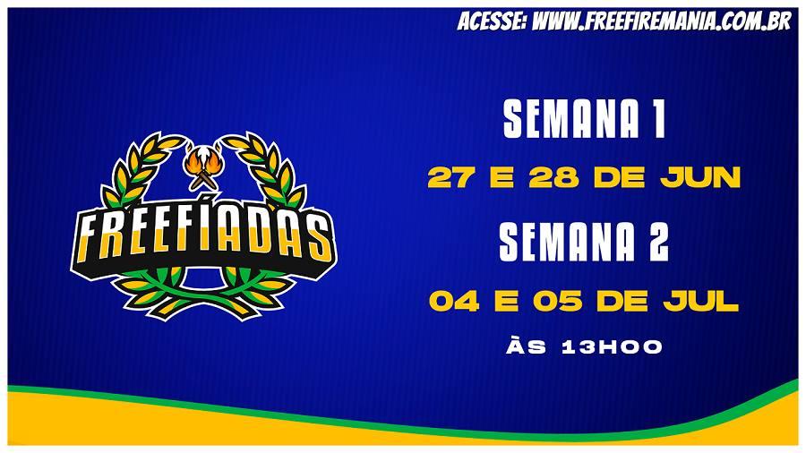 Freefíadas: Free Fire Olympics starts tomorrow!