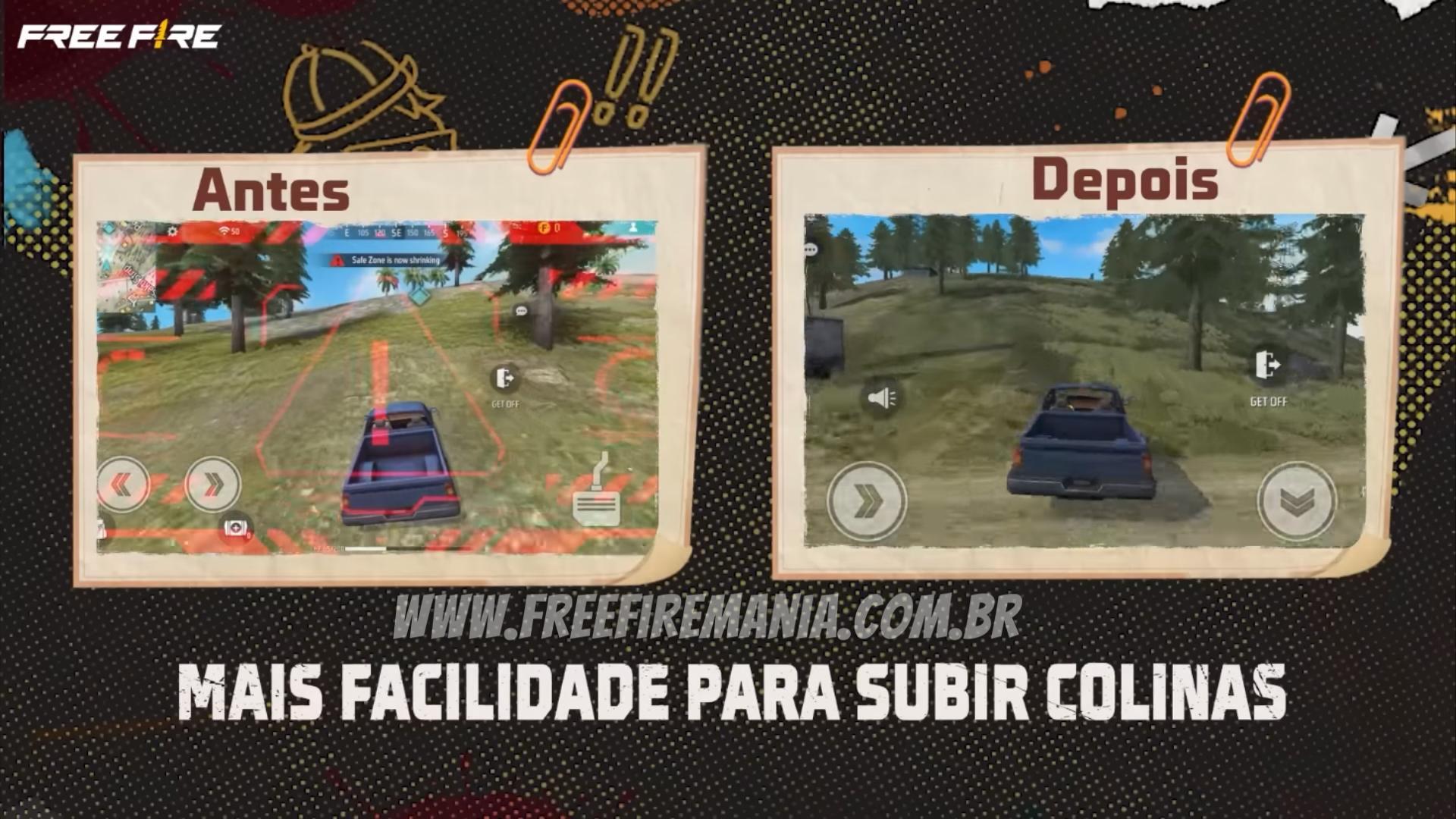 Garena adjusts vehicles in Free Fire: decreases damage and increases life