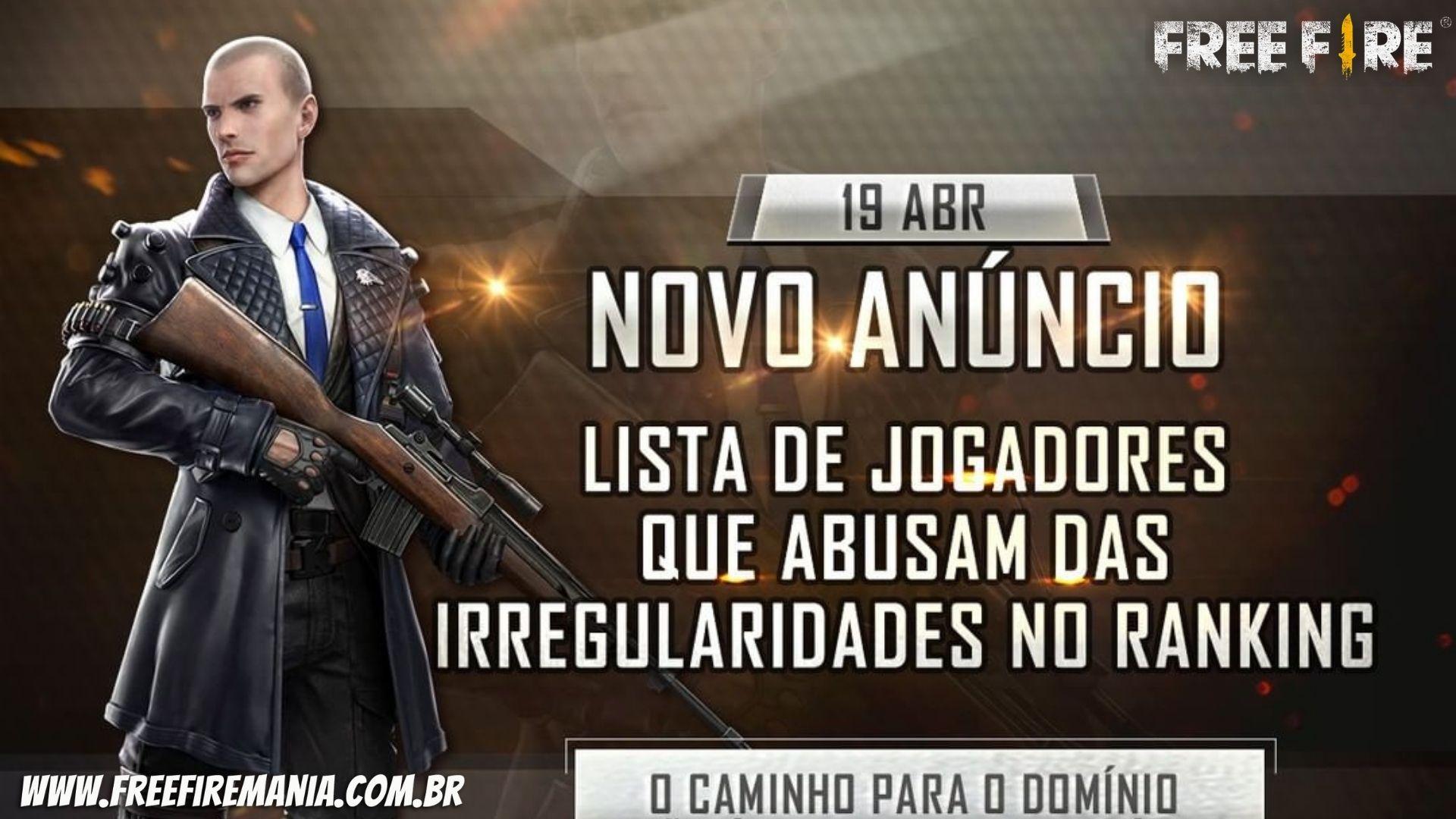 Garena anuncia punição a jogadores que abusam de bug nas ranqueadas do Free Fire