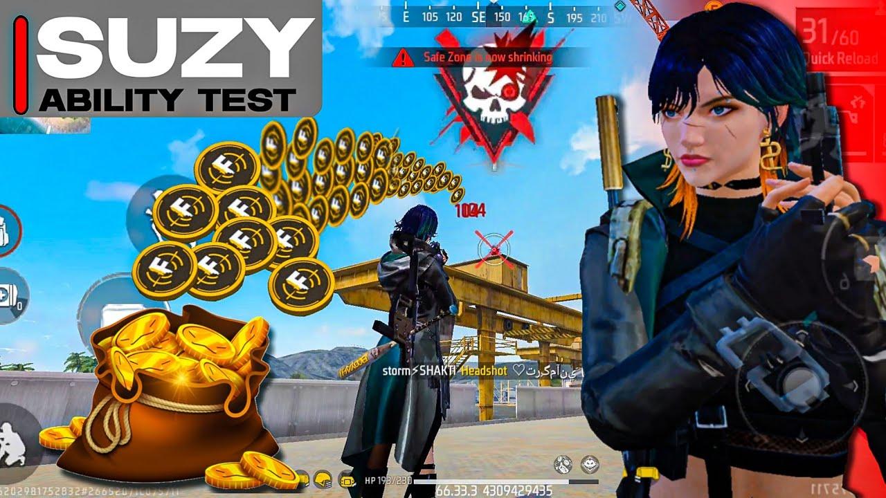 Garena Free Fire: Habilidade da personagem Suzy é alterada