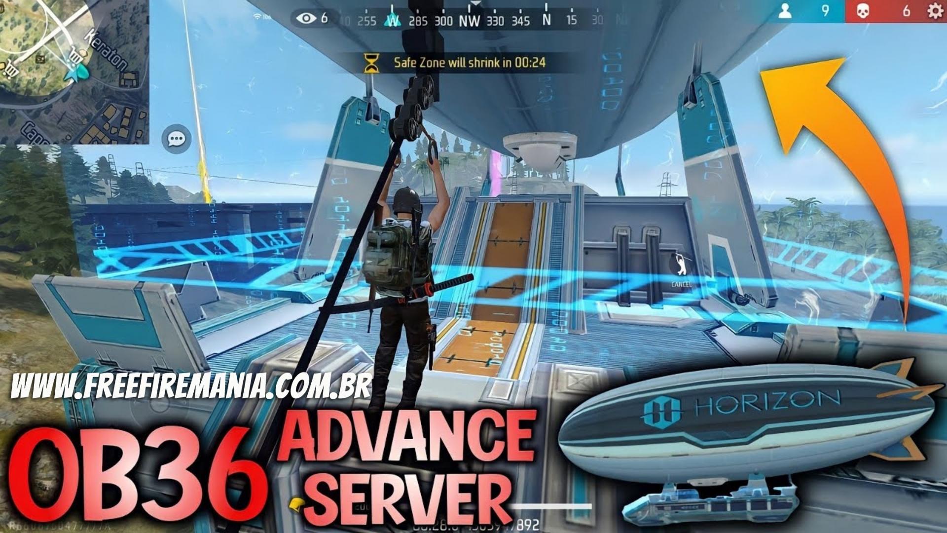 Garena includes a function that makes it possible to board the Free Fire Airship; see how it works