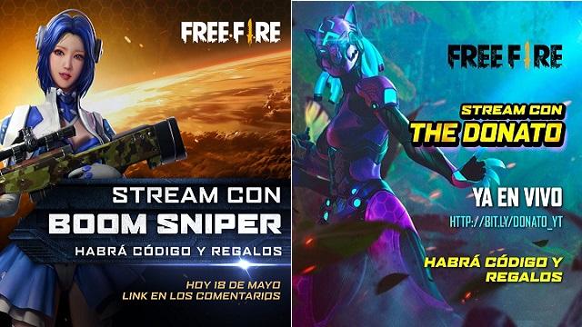 Free Fire códigos de recompensas