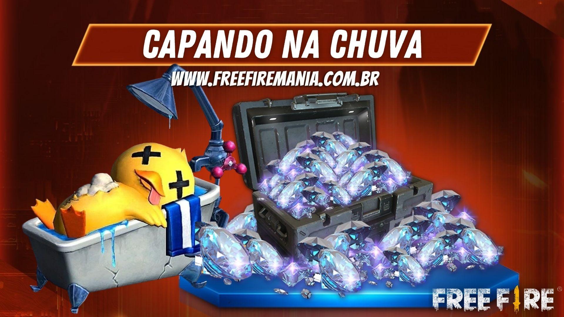 Garena revela skin inédita para o Free Fire: “Capando na Chuva”