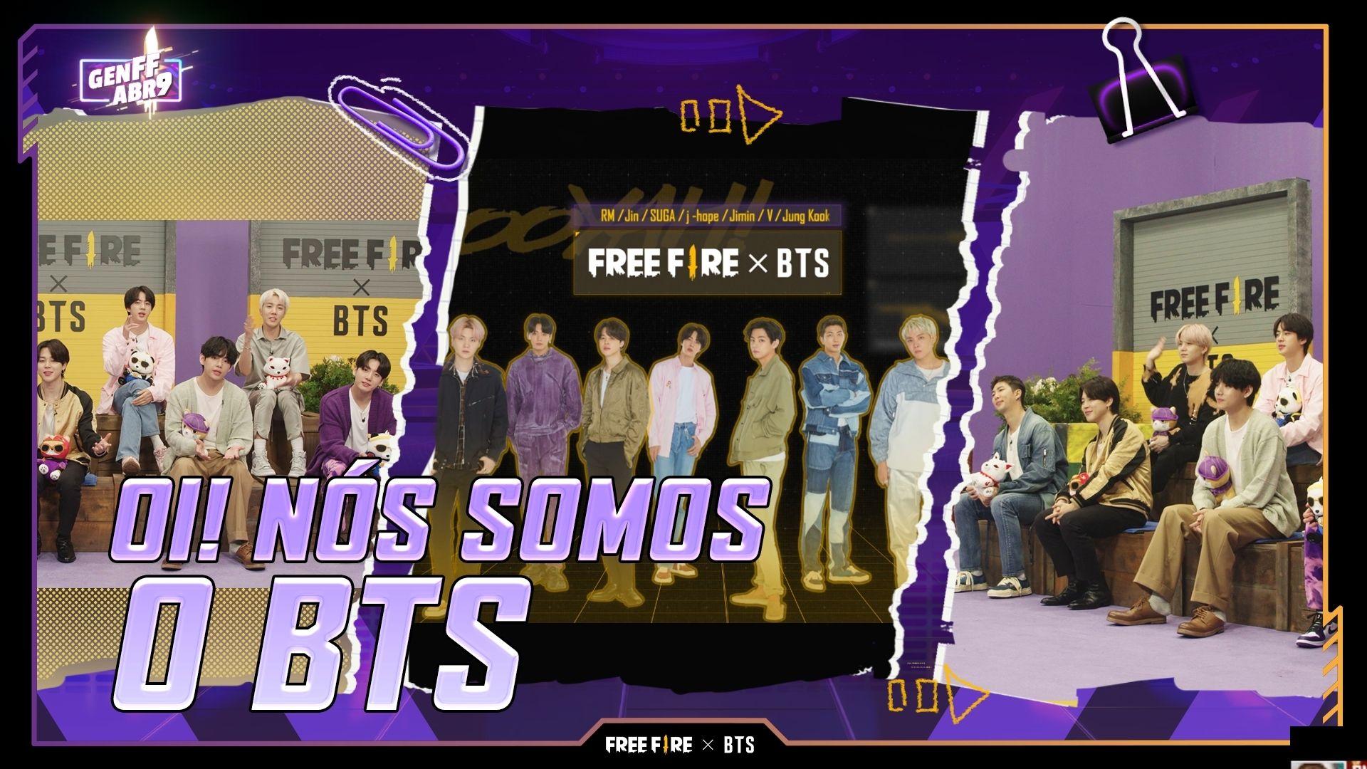 Gen FF trará “Free Fire x BTS: O Show” e outras surpresas in-game