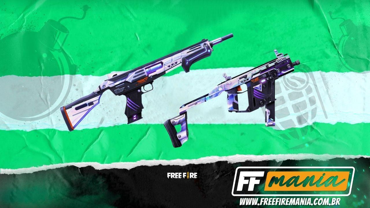 Grafitando Free Fire: evento retorna com as inéditas skins MAG-7 e Vector Mundial 2021