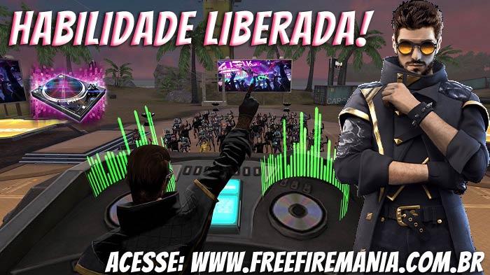 Habilidade do Alok liberada para todos os Personagens do Free Fire