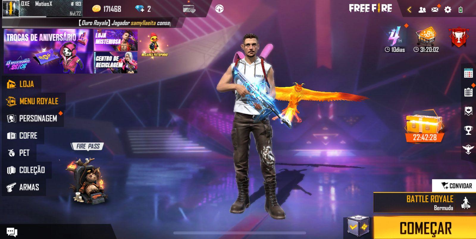 Garena Free Fire - Quem aí bate um bolão? Teste suas habilidades