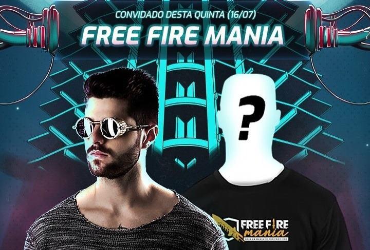 TODAY: Free Fire Mania live on Alok's live
