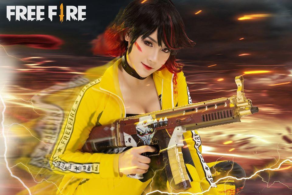 Imagens: Cosplay de Personagem no Free Fire - Kelly Ventania