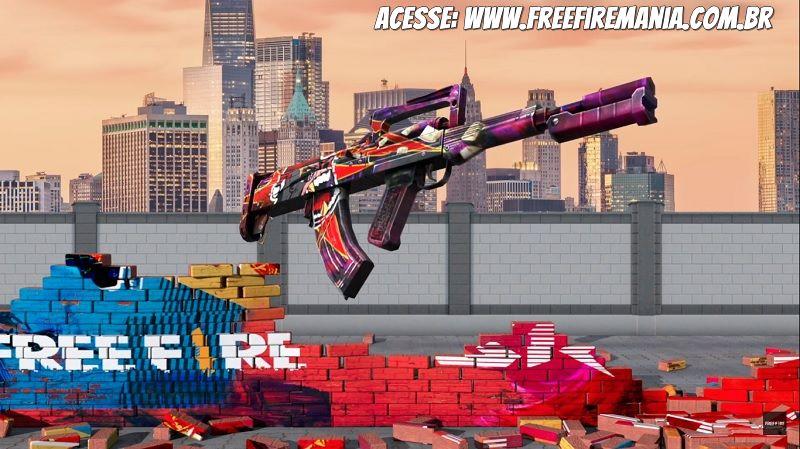 Conheça a GROZA Moderninha: A Nova Arma Evolutiva do Free Fire