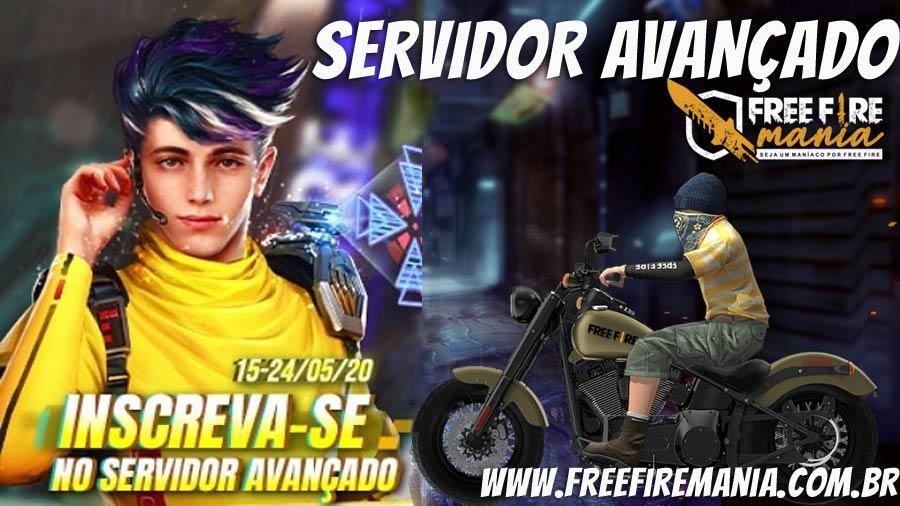 Inscrição do Servidor Avançado Free Fire maio de 2020 - Free Fire Club