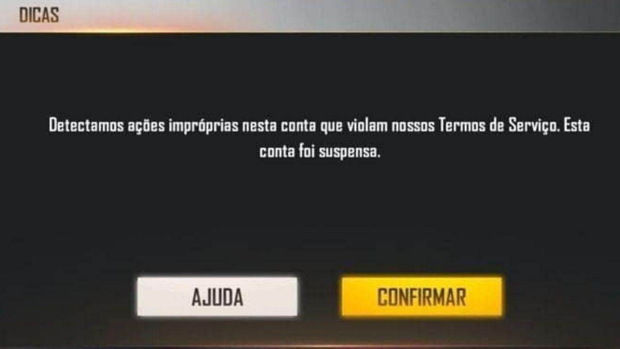 Jogador de Free Fire com a conta de maior nível é banido por "ações improprias"