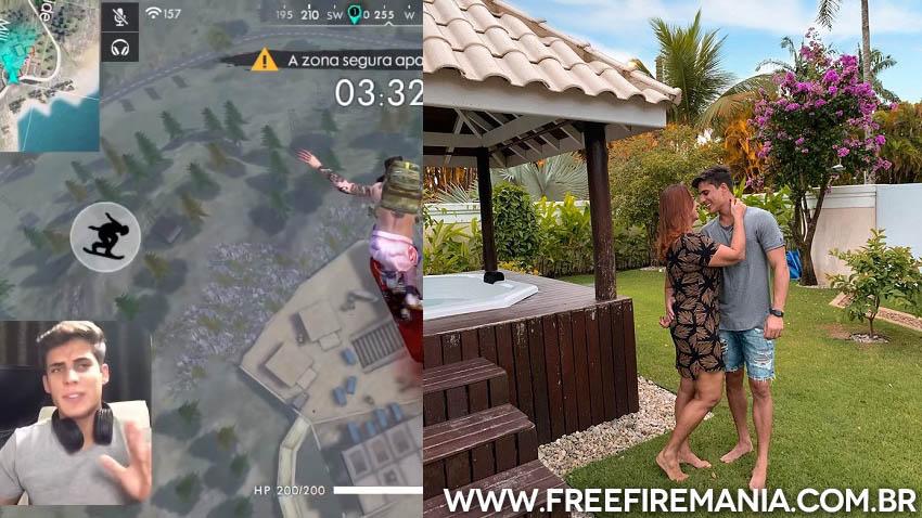 Free Fire player Tiago Ramos is the new boyfriend of Neymar's mother