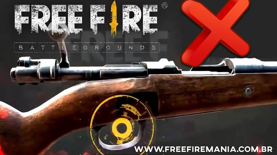 Free Fire - Várias armas receberam buffs e nerfs, confira todos os