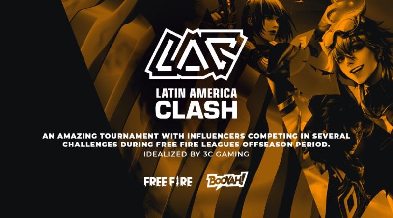 Latin American Clash 2021, torneio latino-americano de Free Fire, começa nesta segunda (10)