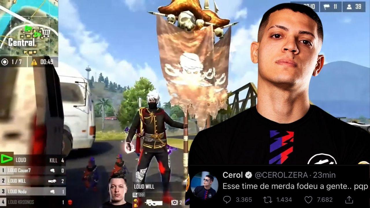 Dono da LOUD reclama da Garena e põe presença na LBFF em votação, free  fire