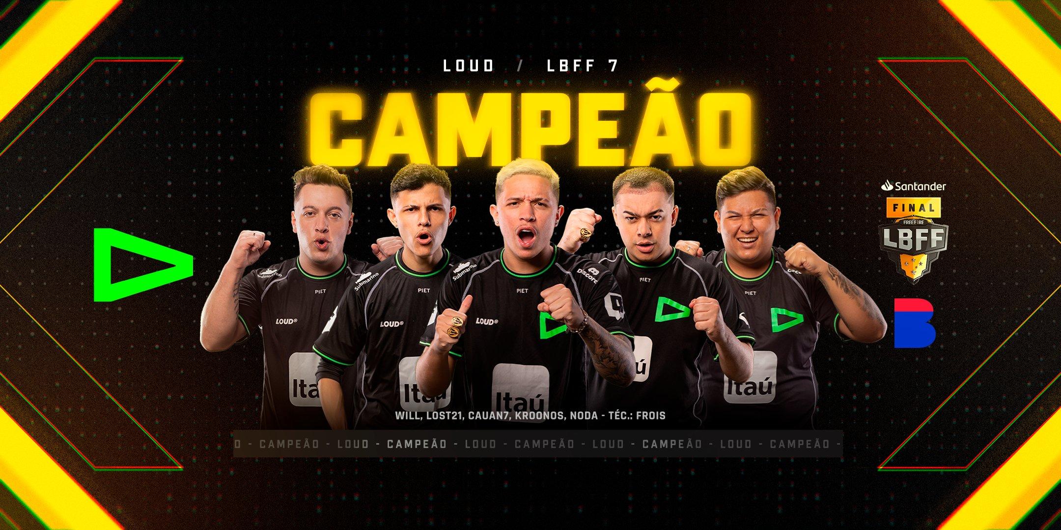 LBFF 7: LOUD é campeã da competição e garante vaga no Mundial