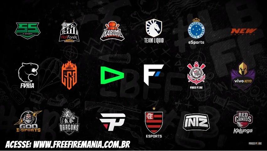 Agora temos os 12 times que - Free Fire Esports BR #LBFF