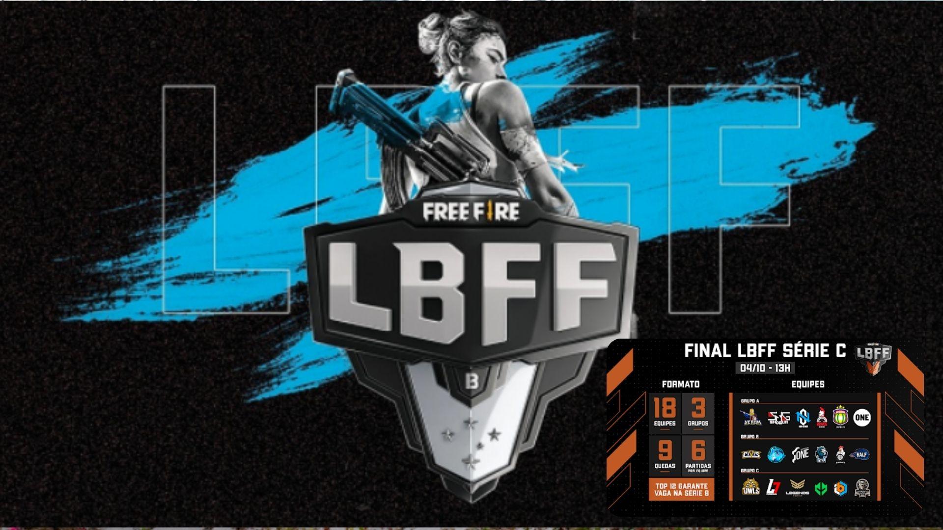 LBFF: final de semana de decisões das séries B e C da Liga Brasileira de Free Fire