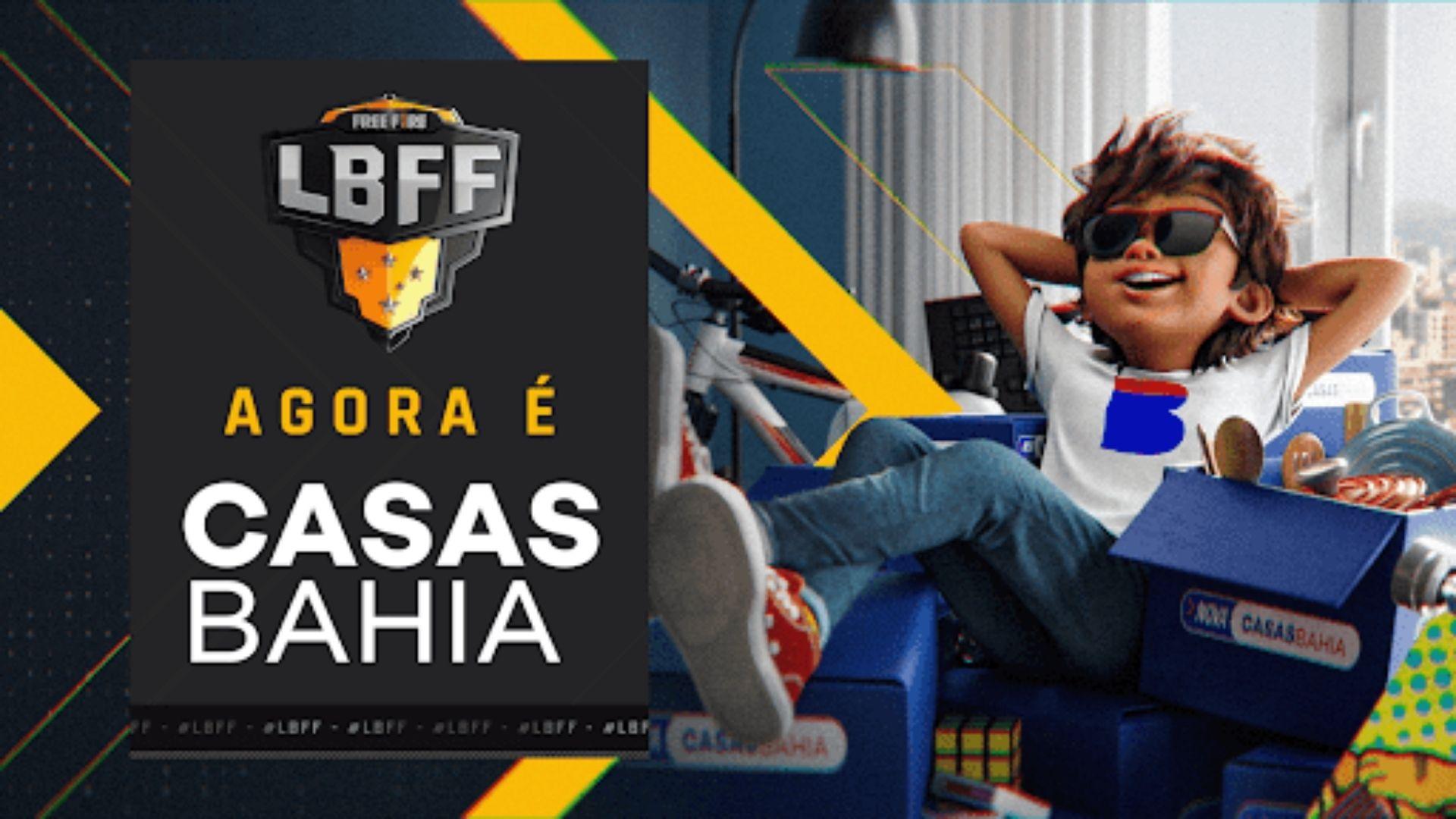 Liga Brasileira de Free Fire (LBFF) tem Casas Bahia como nova patrocinadora