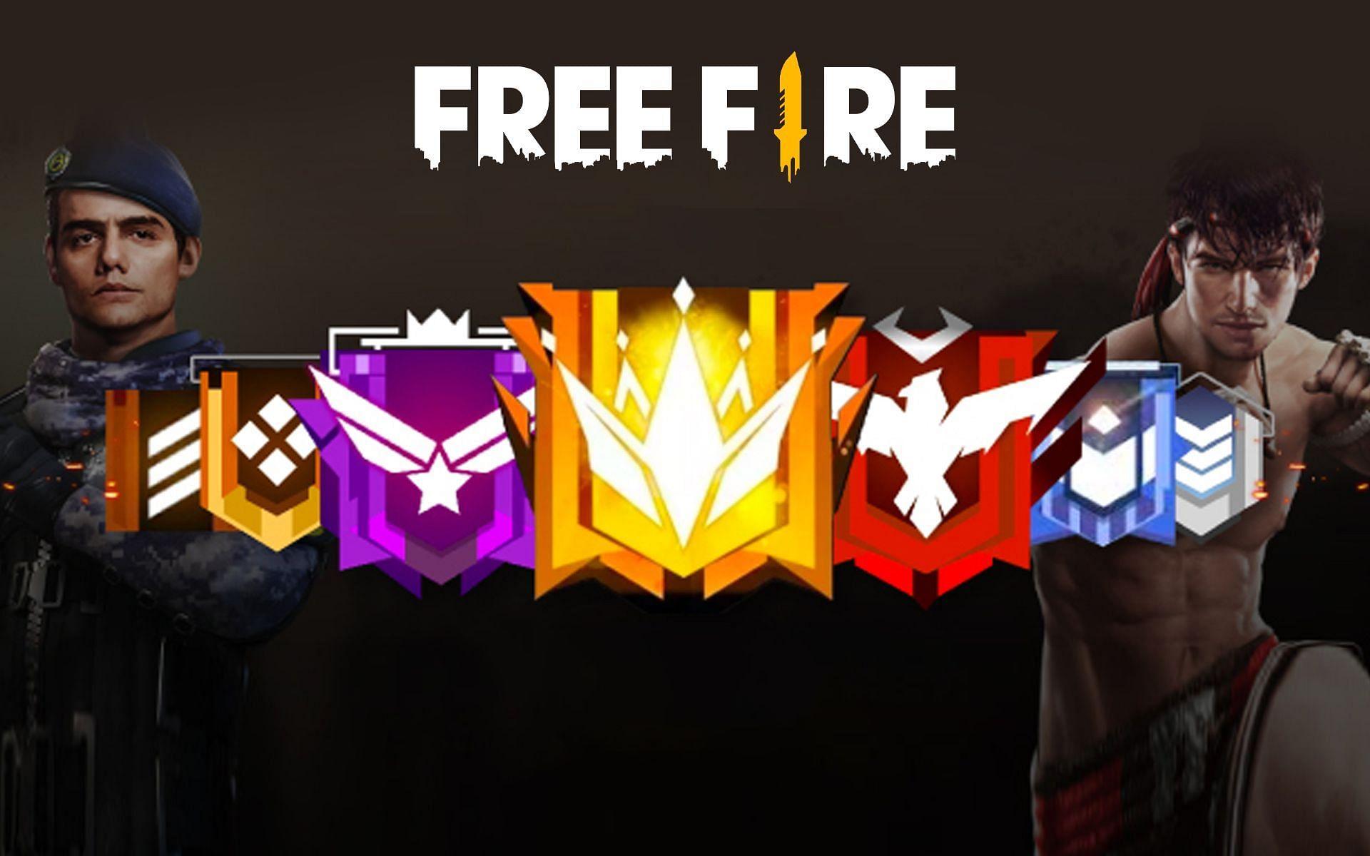 List of all ranks in Garena Free Fire and rewards