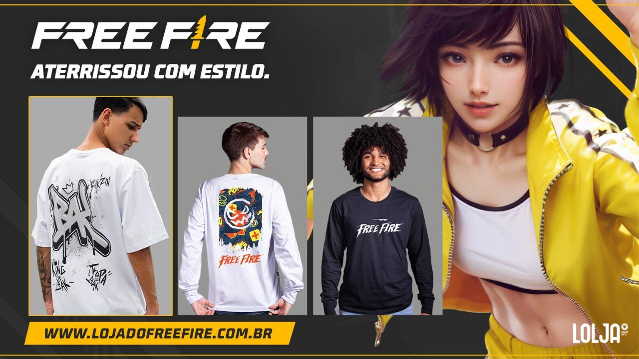 Loja do Free Fire: Garena e LOLJA unem forças para oferecer estilo aos fãs do jogo!