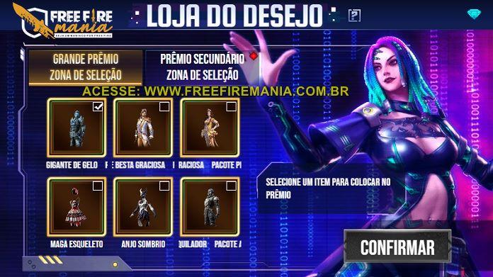 Amanhã! Loja dos Desejos estará de Volta ao Free Fire