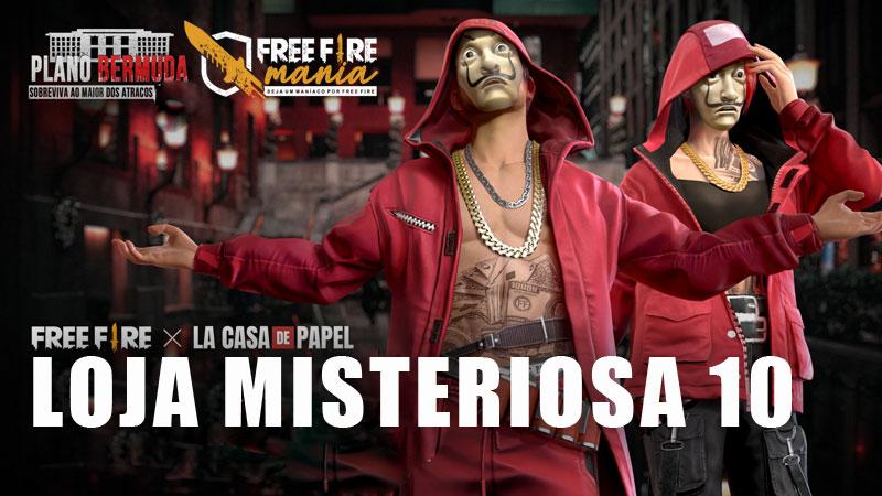 Tienda Misteriosa 10 en Free Fire: fecha y paquetes disponibles