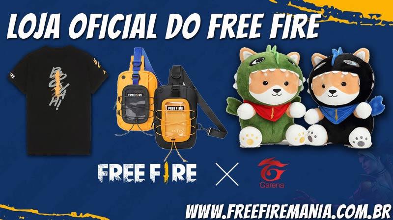 Compre produtos originais na Loja Oficial do Free Fire