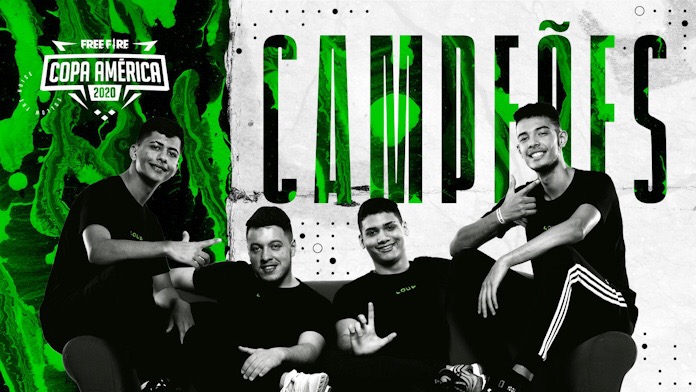 LOUD é Campeã da Copa América de Free Fire 2020
