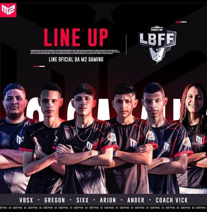 M2 Gaming Free Fire: conheça a line-up da equipe para disputa da LBFF Série B