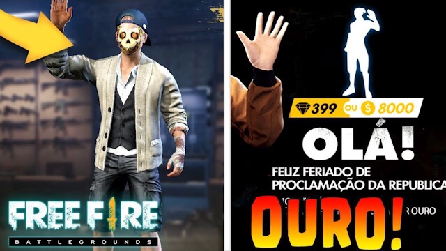 Mais Emotes que poderão ser comprados com Ouro!