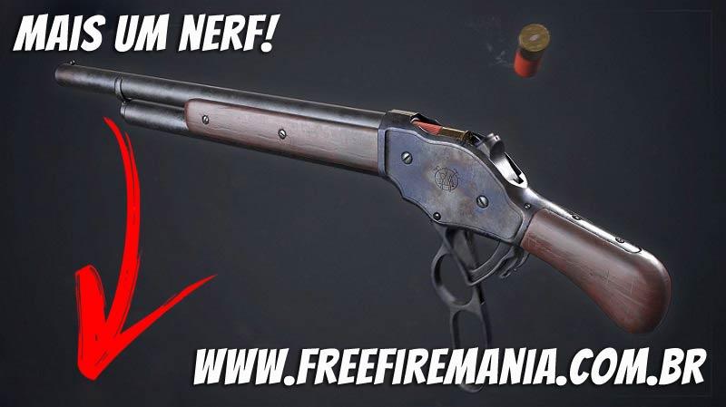 Mais um NERF na Nova DOZE M1887 do Free Fire