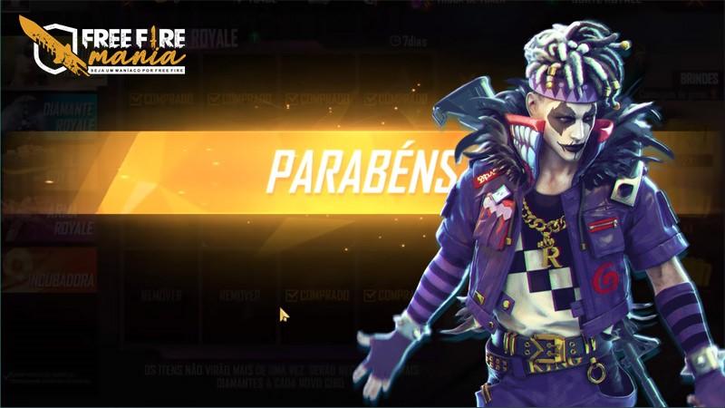 Maníaco do Golpe: como pegar a principal skin do aniversário do Free Fire