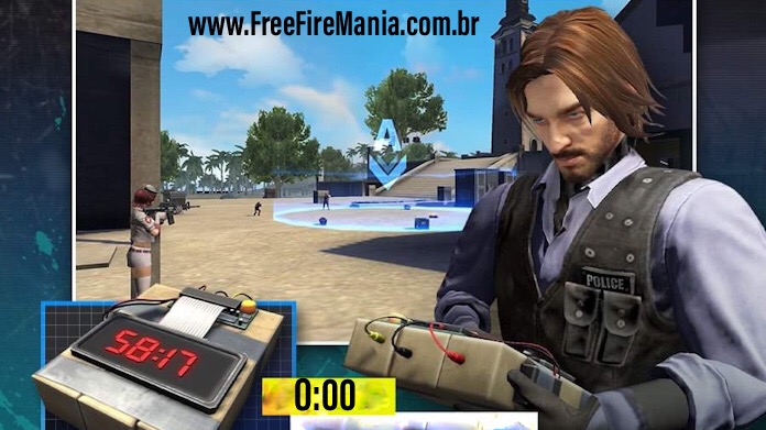 Faltam poucas horas para a atualização e manutenção do Free Fire