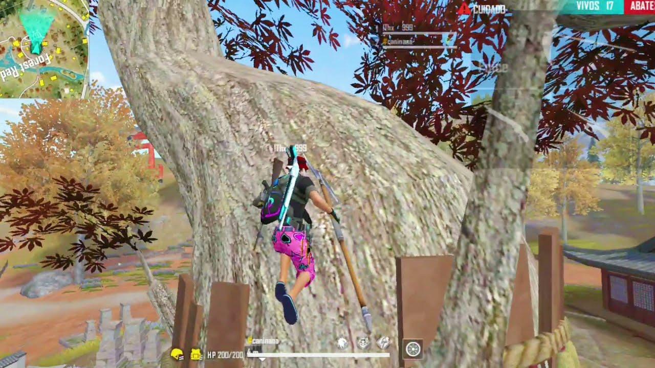 Alpine Free Fire Map: Tip teaches players to climb trees