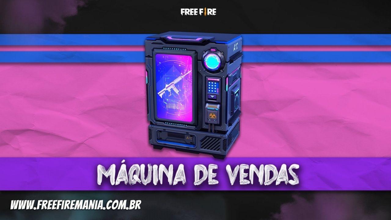 Máquina de Vendas Free Fire: Garena inclui novos itens, ajusta limites e otimiza o recurso