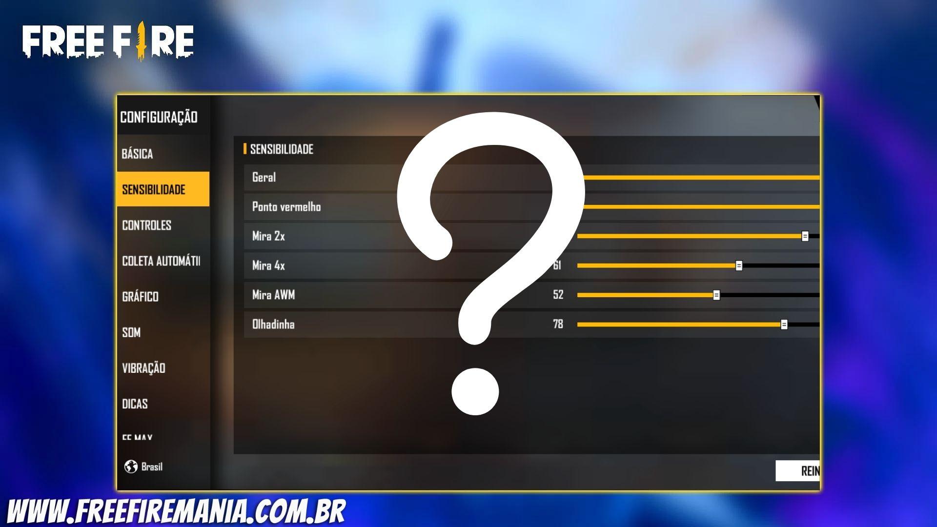 Aprenda os Melhores Ajustes de Sensibilidade no Free Fire (PT)