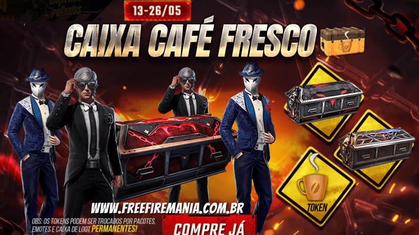 Meme do Caixão no Free Fire? Chegou a Caixa Café Fresco