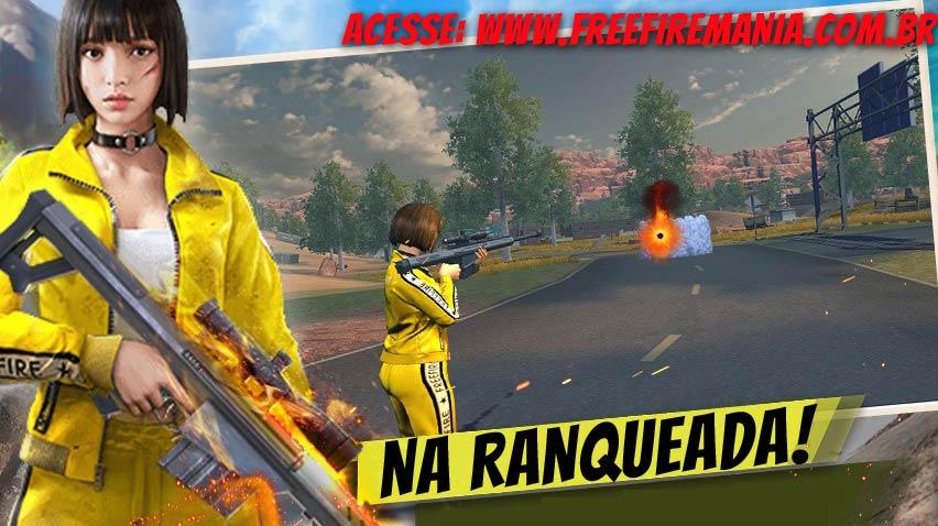 Arma M82B já disponível nas partidas Ranqueadas do Free Fire