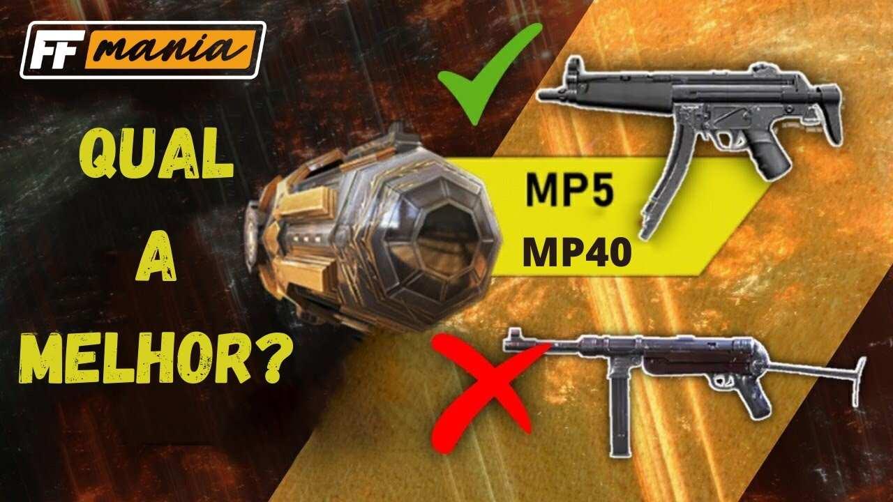 MP5 com acessório Descarga Elétrica: melhor alternativa para a MP40?