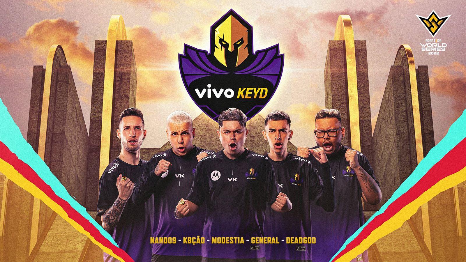 Mundial de Free Fire 2022: Vivo Keyd se junta a LOUD na final em Sentosa